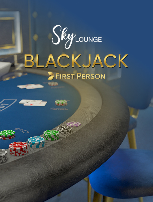 Jeu de Blackjack en Vue à la Première Personne